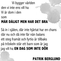 Patrik Berglund - Mår dåligt men har det bra