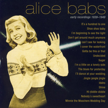 Alice Babs - Early Recordings 1939 - 1949
