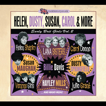 Various Artists - Helen, Dusty, Susan, Carol & More - Early Brit Girls Vol.2
