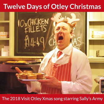 Visit Otley featuring Sally's Army, Sally Egan and Richard Sabey - Twelve Days of Otley Christmas