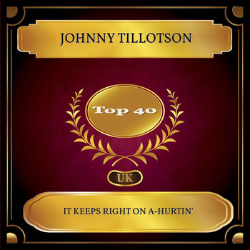 Johnny Tillotson - It Keeps Right On A-Hurtin' (UK Chart Top 40 - No. 31)