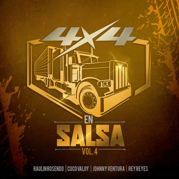 Varios Artistas - 4x4 en Salsa, Vol. 4