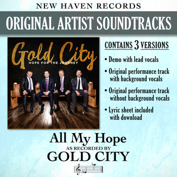 Gold City - All My Hope (Performance Tracks) - EP