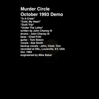 Murder Circle - October 1993 Demo EP
