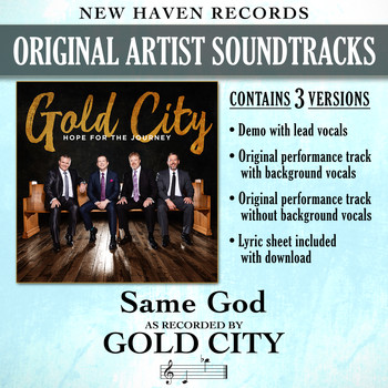 Gold City - Same God (Performance Tracks) - EP