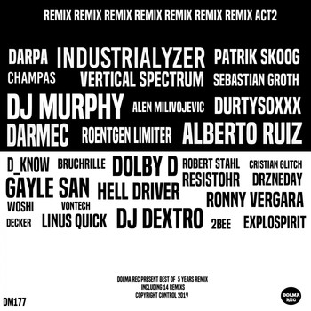 Various Artists - Dolma 5 Years The Remix Act 2