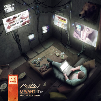 AKOV featuring Multiplex - U WANT IT