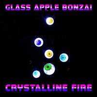 Glass Apple Bonzai - Crystalline Fire
