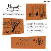 Rudolf Firkusny - Mozart: Fantasia in C Minor, K. 475, Piano Sonata No. 14 in C Minor, K. 457 & Fantasia in C Minor, K. 396 - Chopin: Piano Sonata No. 3 in B Minor, Op. 58 (Remastered)