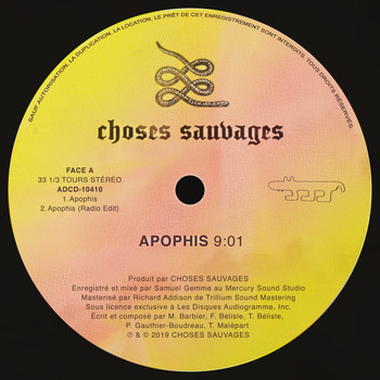 Choses Sauvages - Apophis