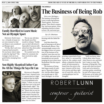 Robert Lunn - The Business of Being Rob