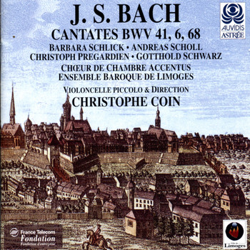 Christophe Coin - Bach: Cantates With Violoncello Piccolo (BWV 6, 41 & 68)