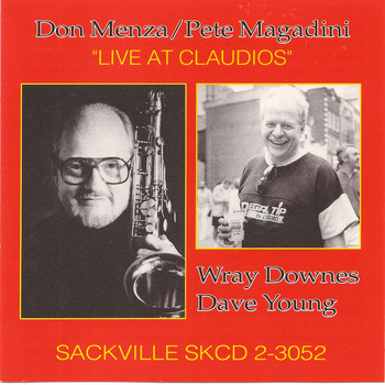 Don Menza & Pete Magadini - Live at Claudio's