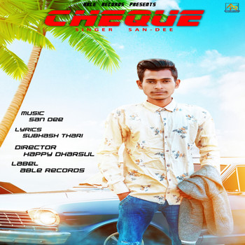 San Dee - Cheque
