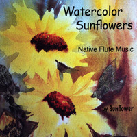 Sunflower - Watercolor Sunflowers