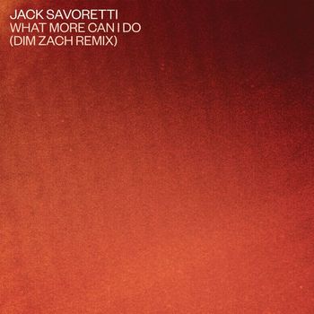 JACK SAVORETTI - What More Can I Do? (Dim Zach Remix)