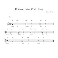 Chino Yoshio - Resistor Color Code Song