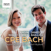 Tamsin Waley-Cohen & James Baillieu - Violin Sonata in B flat Major, Wq. 77: I. Allegro di molto
