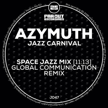 Azymuth - Jazz Carnival (Space Jazz Mix - Global Communication Remix)