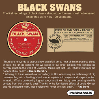 Various Artists - Black Swans: The First Recordings of Black Classical Music Performers