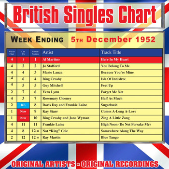 Various Artists - British Singles Chart - Week Ending 5 December 1952