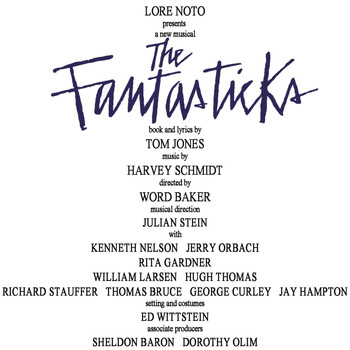 Various Artists - The Fantasticks (Original Soundtrack Recording)