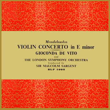 The London Symphony Orchestra - Mendelssohn Violin Concerto In E Minor