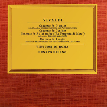 Benedetto Mazzacurati - Vivaldi: Concertos