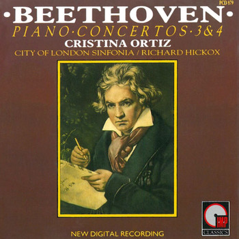 City Of London Sinfonia and Cristina Ortiz - Beethoven: Piano Concertos 3 & 4