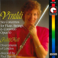 Judith Hall - Vivaldi: Six Concertos for Flute, Strings & Continuo