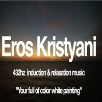 Eros Kristyani - Your Full of Color White Painting