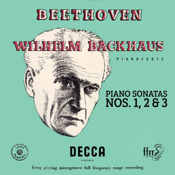 Wilhelm Backhaus - Beethoven: Piano Sonatas Nos. 1, 2 & 3 (Mono Version)