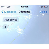 Dilettante - Just Say So