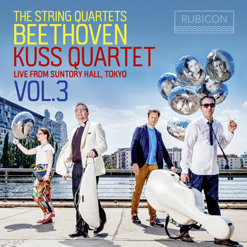 Kuss Quartet - Beethoven: The String Quartets, Live from Suntory Hall, Tokyo, Vol. 3