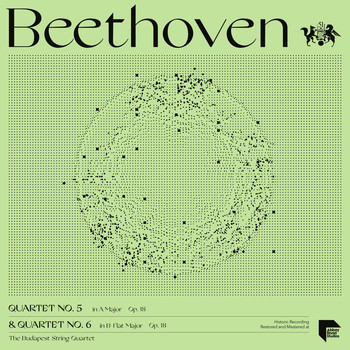 The Budapest String Quartet - Beethoven: Quartets No. 5 in A Major, Op. 18 No. 5 & No. 6 in B-Flat Major, Op. 18 No. 6