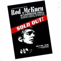 Rod McKuen - Sold Out at Carnegie Hall.