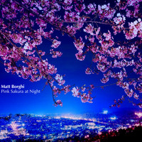 Matt Borghi - Pink Sakura at Night