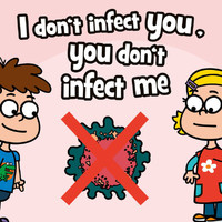 Hooray Kids Songs - I Don't Infect You, You Don't Infect Me