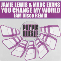Jamie Lewis, Marc Evans - Change My World (FAM Disco Remix)
