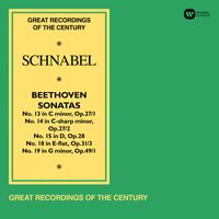 Artur Schnabel - Beethoven: Piano Sonatas Nos 13, 14 "Moonlight", 15, 18 "The Hunt" & 19