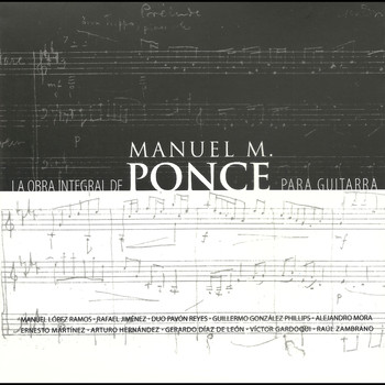 Various Artists - Obra Integral de Manuel M. Ponce para Guitarra