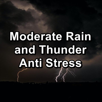 Atmosphere Asmr - Moderate Rain and Thunder Anti Stress