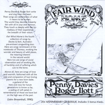 Penny Davies & Roger Ilott - Fair Wind Home