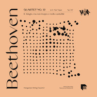 Hungarian String Quartet - Beethoven: Quartet No. 12 in E-Flat Major, Op. 127: II. Adagio, ma non troppo e molto cantabile
