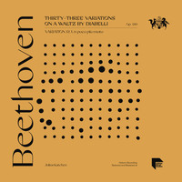 Julius Katchen - Beethoven: Thirty-Three Variations on a Waltz by Diabelli, Op. 120: Variation 12. Un poco più moto