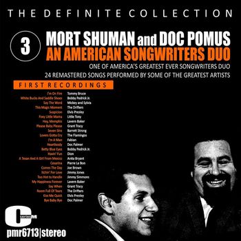 Various Artists - Mort Shuman & Doc Pomus; An American Songwriters Duo, Volume 3