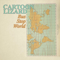 Cartoon Lizard - Bus Stop World