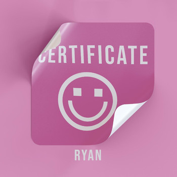Ryan - Certificate