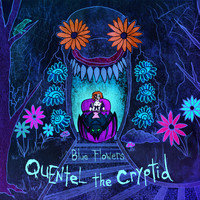 Quentel the Cryptid - Blue Flowers