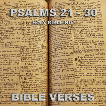 Bible Verses - Holy Bible N.I.V. Psalms 21 - 30